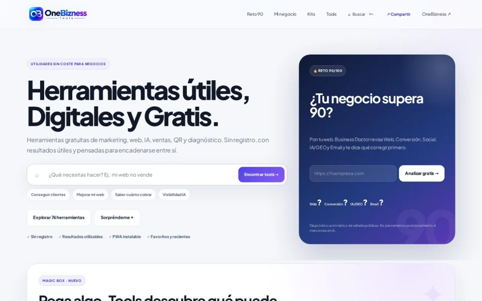 OneBizness Tools